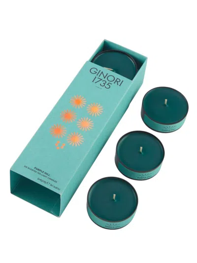 Ginori 1735 Lcdc 6-piece Scented Tealight Candle Set In Blue