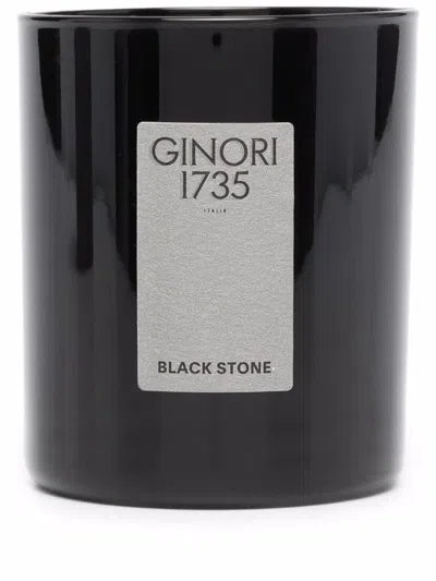 Ginori 1735 Lcdc Black Stone Refill Candle