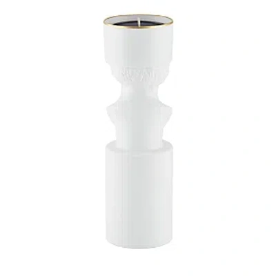 Ginori 1735 Lcdc Il Letterato Candle Holder In White