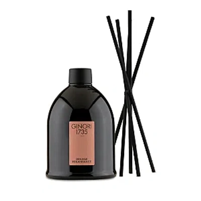 Ginori 1735 Lcdc Orange Renaissance Diffuser Refill, 400ml In Black