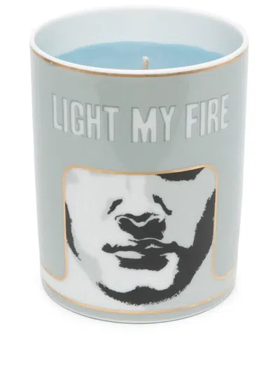 Ginori 1735 Light My Fire Scented Candle In 白色