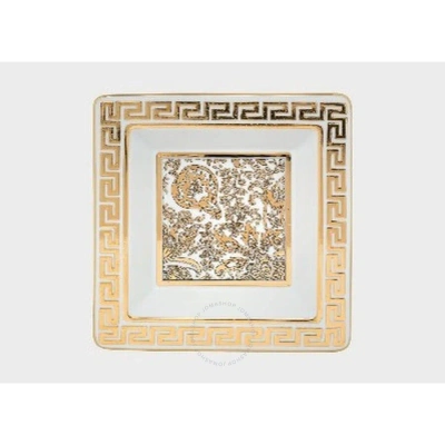 Ginori 1735 Magnifico Small Squared Vide Poche In Gold