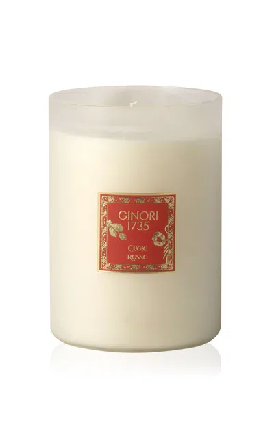 Ginori 1735 Maxi Porcelain Refill For Stackbale Vase In Red