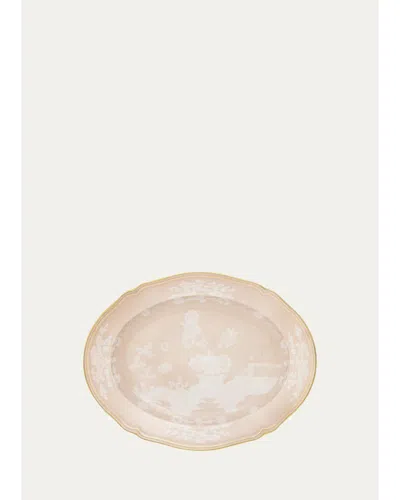 Ginori 1735 Mer Printed Porcelain Platter In Neutral