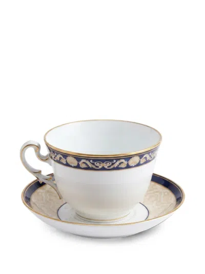 Ginori 1735 Museo Teacup And Saucer In Neutral