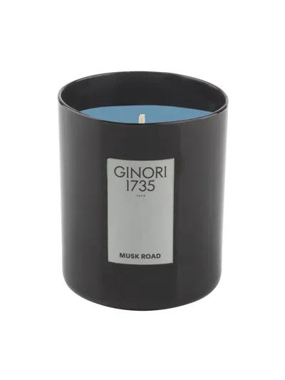 Ginori 1735 Musk Roas Refill Candle In Black