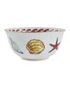 Ginori 1735 Neptune's Voyage Bowl, White In Multi