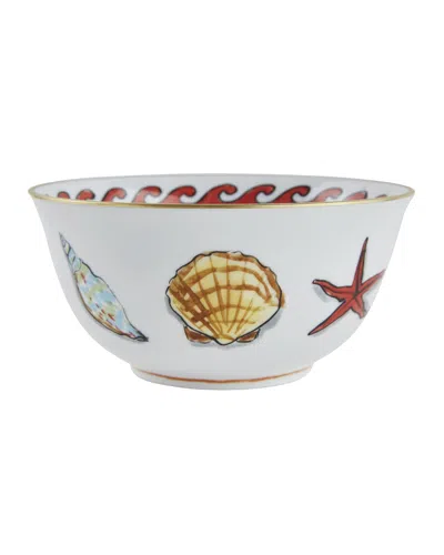 Ginori 1735 Neptune's Voyage Bowl, White