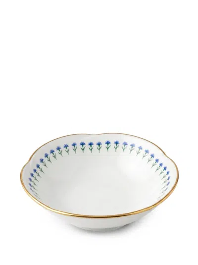 Ginori 1735 Nuvola Floral-print Bowl In White