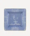 Ginori 1735 Oggetti Periwinkle Small Square Change Tray In Blue