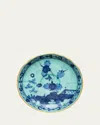 Ginori 1735 Oriente Itailano Iris Gold Tea Saucer In Iris