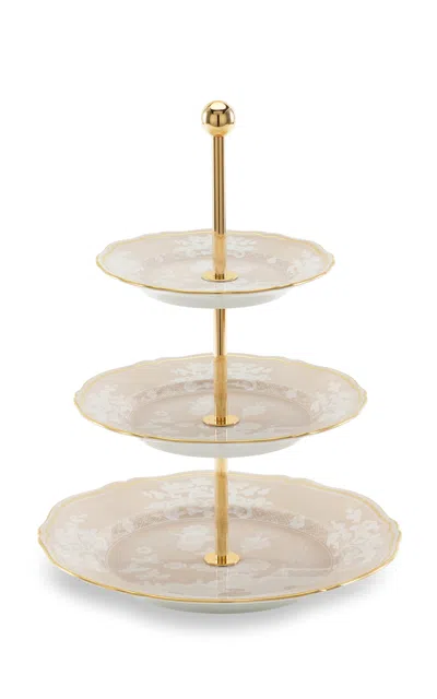 Ginori 1735 Oriente Italiano 3-tier Stand In Neutral