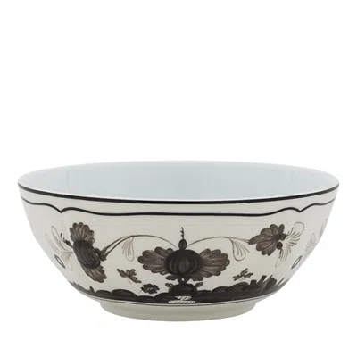 Ginori 1735 Oriente Italiano Antico Doccia Bowl In Gray