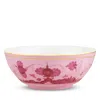 Ginori 1735 Oriente Italiano Antico Doccia Bowl In Pink