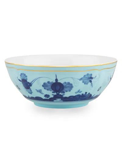 Ginori 1735 Oriente Italiano Antico Doccia Bowl In Blue