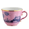Ginori 1735 Oriente Italiano Antico Doccia Espresso Cup In Pink