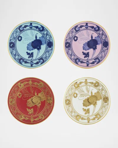 Ginori 1735 Oriente Italiano Assorted Coasters, Set Of 4
