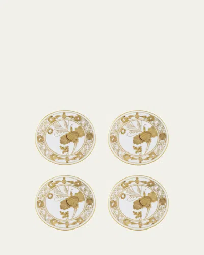 GINORI 1735 ORIENTE ITALIANO AURUM COASTERS, SET OF 4