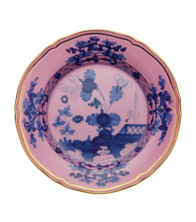 Ginori 1735 Oriente Italiano Azalea Bread Plate In Pink