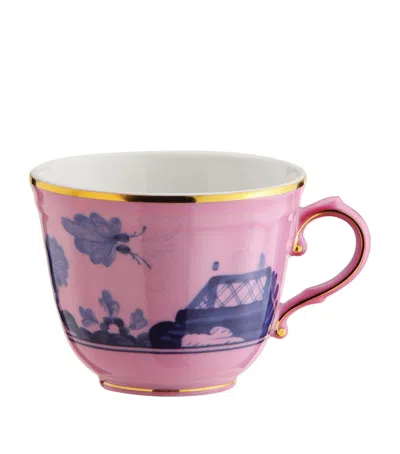 Ginori 1735 Oriente Italiano Azalea Espresso Cup In Pink