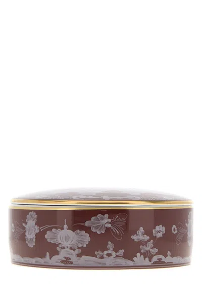 Ginori 1735 Oriente Italiano Box In Brown