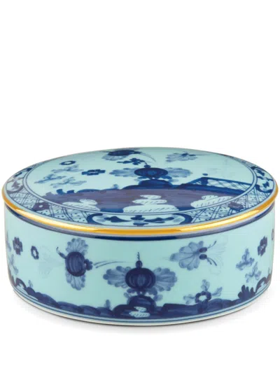 Ginori 1735 Oriente Italiano Box (13cm) In Blue