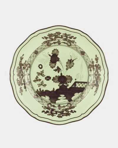 Ginori 1735 Oriente Italiano Bread & Butter Plate In Green