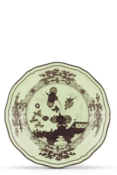 Ginori 1735 'oriente Italiano' Bread Plate ⌀ 17cm In Green