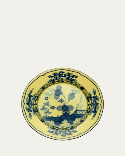 Ginori 1735 Oriente Italiano Bread Plate, Citrino In Yellow