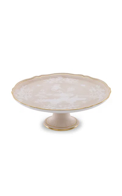 Ginori 1735 Oriente Italiano Cake Stand In Neutral