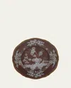 Ginori 1735 Oriente Italiano Castagna Dinner Plate In Oi  Castagna