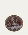 Ginori 1735 Oriente Italiano Castagna Tea Saucer In Oi  Castagna