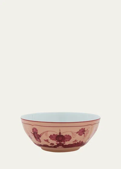 Ginori 1735 Oriente Italiano Cereal Bowl, Calotta In Pink