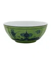 Ginori 1735 Oriente Italiano Cereal Bowl In Green