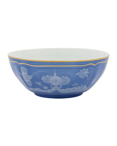 Ginori 1735 Oriente Italiano Cereal Bowl, Pervinca In Blue