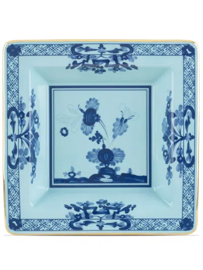 Ginori 1735 Oriente Italiano Change Tray In Blue