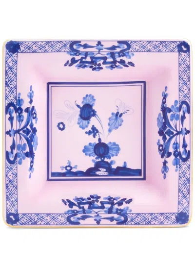 Ginori 1735 Oriente Italiano Change Tray In Pink