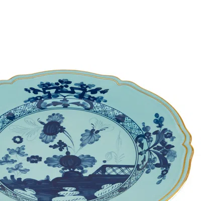 Ginori 1735 Oriente Italiano Charger Plate In Blue
