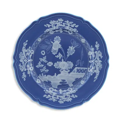 Ginori 1735 Oriente Indaco Porcelain Charger Plate In Blue