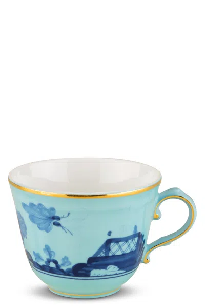 Ginori 1735 'oriente Italiano' Coffee Cup 120 Cc In Blue