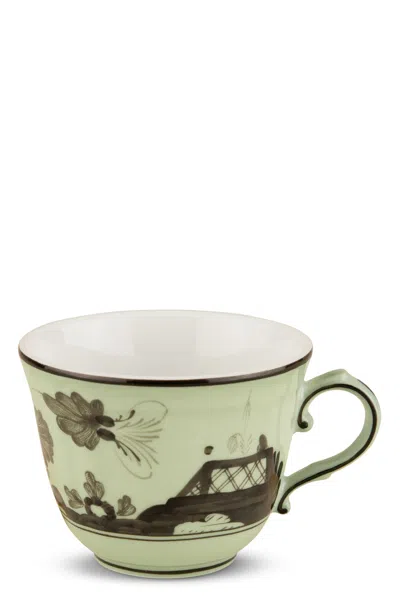 Ginori 1735 'oriente Italiano' Coffee Cup 120 Cc In Green