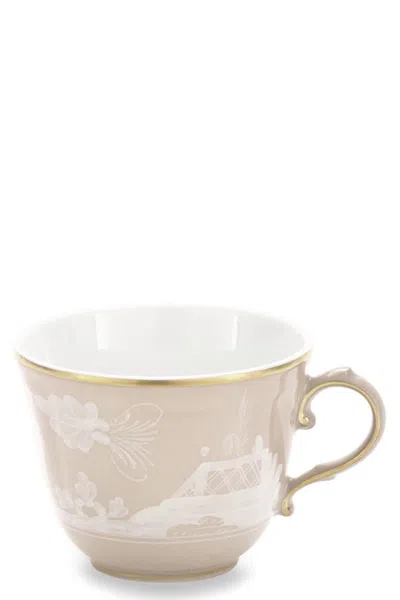 Ginori 1735 'oriente Italiano' Coffee Cup 120 Cc In Sand