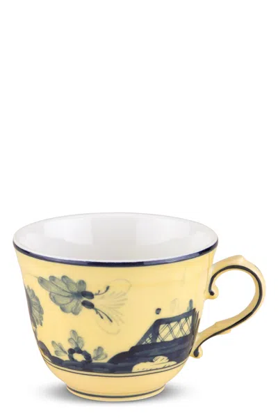 Ginori 1735 'oriente Italiano' Coffee Cup 120 Cc In Yellow