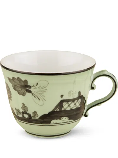 Ginori 1735 Oriente Italiano Coffee Cup (7 Cm) In Green