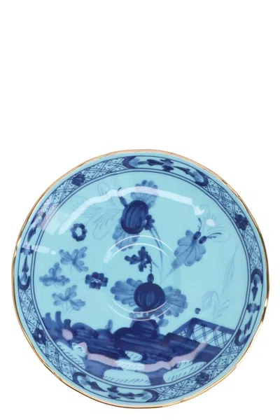 Ginori 1735 'oriente Italiano' Coffee Cup Side Plate In Blue