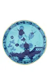 Ginori 1735 Oriente Italiano Coffee Plate In Blue