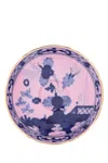 Ginori 1735 Oriente Italiano Coffee Plate In Pink