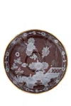 Ginori 1735 Oriente Italiano Coffee Plate In Brown