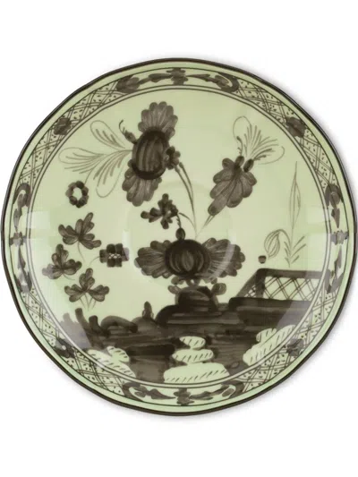Ginori 1735 Oriente Italiano Coffee Saucer (13,5cm) In 绿色