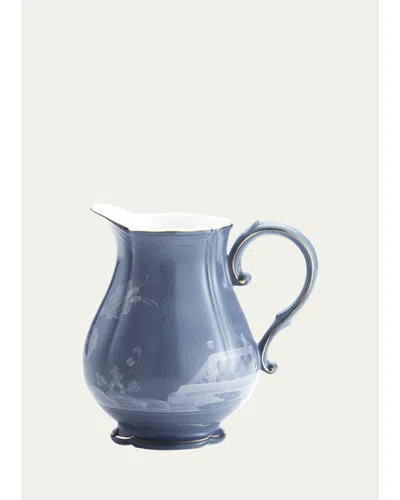 Ginori 1735 Oriente Italiano Creamer In Blue